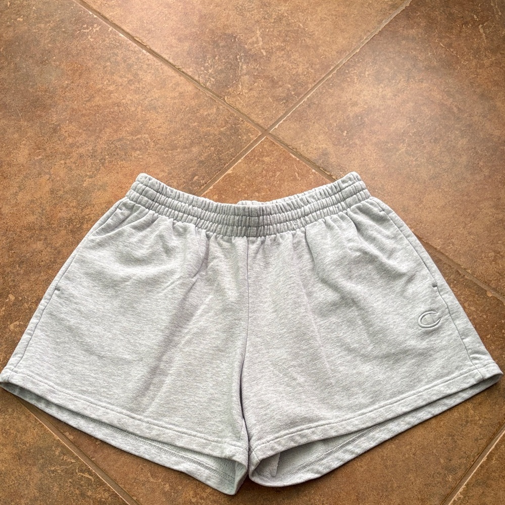 Champion Gray Athletic Shorts Relaxed Fit